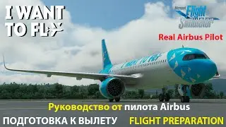 Microsoft Flight Simulator 2020 / Подготовка к вылету /Flight Preparation/ Руководство от пилота