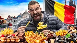 BRUSSELS FOOD TOUR! 🇧🇪