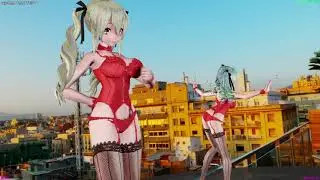 【Ray-MMD】Tda Lingerie Miku / Haku [ 愛Dee ] 【4K/60fps】