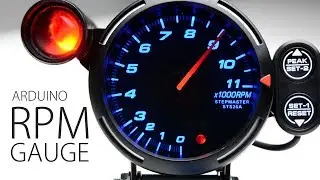 DIY ARDUINO RPM REV TACHO SIM HUB DASH