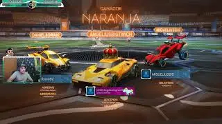 Un "poquitou" de Rocket League (entre colegas)💜