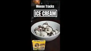 Moose Tracks Ice Cream. Made from scratch. #homemade #icecream #shorts