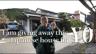 I Am Giving This Japanese House Away for ¥0 - You Could Own This (APPLICATIONS CLOSED)