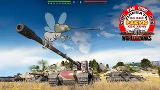 СТВОЛ ЧЕРЕЗ ПЛЕЧО и КОМАР С МЯСОМ / сТОП_РАК World of Tanks