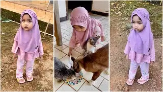 Rania ke kebun nggak mau lihat Ayam maunya lihat kucing
