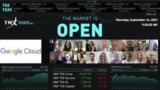 Google Cloud Virtually Opens The Market, September 16, 2021