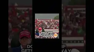 Shots ring out at trump rally
