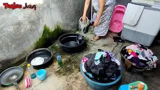 mama kena air bajuhya