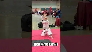 Spectacular Black Belt Traditional Sport Karate Kama’s Form #karate #martialarts #kamas