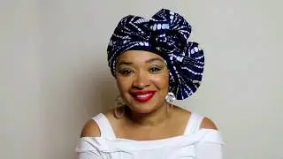 Quick & Easy Headwrap Tutorial, Head Wrap, Natural Hair,Turban, TWA, #7 | Subscribe, Share, Like