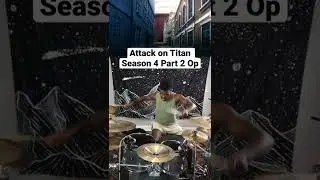 Attack on Titan Season 4 Part 2 Op Drum Cover