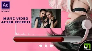 Music Video in After Effects | Audio Spectrum