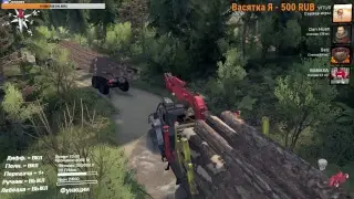 Spintires - stream. Карта "Что упало, то пропало"