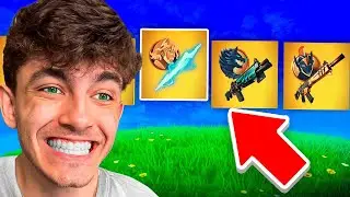 PEGUEI TODAS AS ARMAS MITICAS DE UMA VEZ SÓ NO FORTNITE