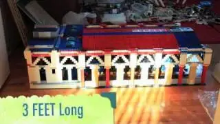 Custom Lego Train Station