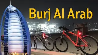 Cycling to Burj Al Arab