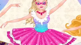 Super Barbie Bailarina, Juegos de Barbie en Español, Juegos para Niñas 2016