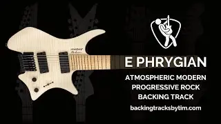 Atmospheric Modern Progressive Rock Backing Track in E Phrygian / A Minor | 110 BPM
