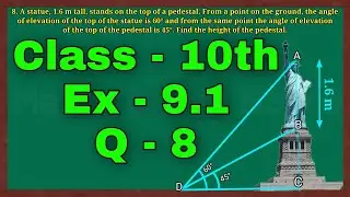 Ex 9.1 Q 8 Green Board | Class 10th Exercise 9.1 Q 8 Green Board | Class 10th Ex 9.1 Q 8 green board