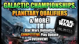 HUGE NEWS! 🔥 Star Wars Unlimited Competitive Play UPDATE! 🔥