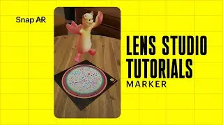 Marker: Track 2D or 3D objects to your own image for Snapchat