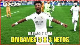 FC 25 - DivGames 5 x 3 Netos - UT Rivals