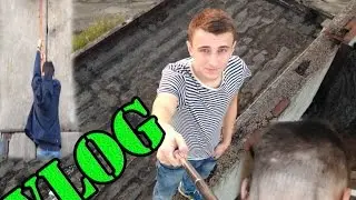 VLOG: Опасные руферы /  Постриг друга как бомжа