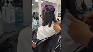 POV: IT'S FINALLY SILK PRESS SEASON ✨😍 blunt cut bob silk press #shorts #naturalhair #tutorial #hair