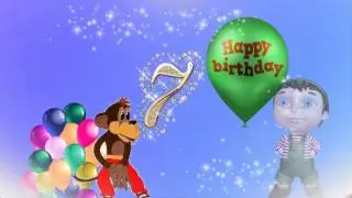 FREE Футаж   на 7 лет