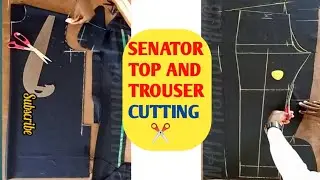 How to Cut Senator Native and Trousers/Pants for Beginners #senator #trousers #pants