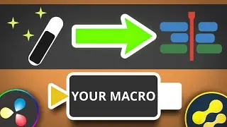Refine your Macro with Labels, Checkboxes, and making it User-Friendly for Davinci Resolve 18+