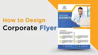 Flyer Design Tutorial  How to Design Corporate Flyer in Illustrator