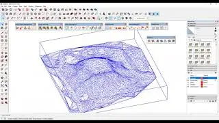 Undet for SketchUp TIPS   TRICKS   How to divide the extracted ground surface made from point cloud