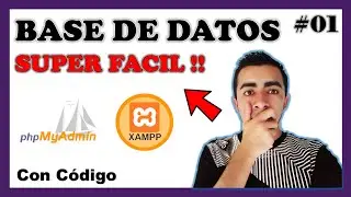 🔴 Como CREAR una Base de Datos MySQL en PhpMyAdmin ➡️(Tablas y Mas)