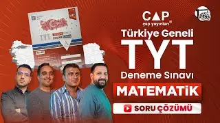 Matematik Testi  I Çap Yayınları TYT Türkiye Geneli I Mart 2026