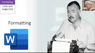 Word Formatting | 1 Consistency