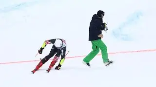 Close calls & near misses in ski racing