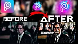 HOW TO MAKE ATTRACTIVE THUMBNAIL FOR YOUTUBE 2024 || BATMAN THUMBNAIL || PicsArt THUMBNAIL EDITING