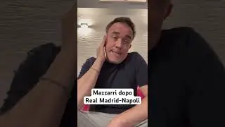 Mazzarri dopo Real Madrid-Napoli…