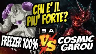 LIVELLI DI COMBATTIMENTO: FREEZER 100% vs COSMIC GAROU - Versus con la SCALA dei POWER SCALER!