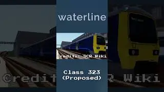 Every Waterline Train in 12 Seconds - Stepford County Railway 