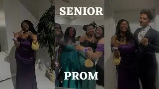 senior prom | grwm, pictures & announcing royalty court