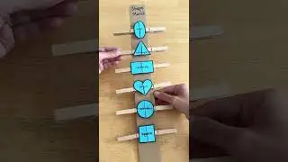 Shape Matching and Symmetry Activity for Preschoolers