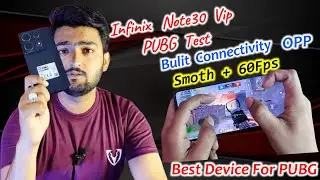 Infinix Note30vip PUBG Test | Mediatek 8050  | Smoth Plus ExtremGraphics Performance |With gyro Test