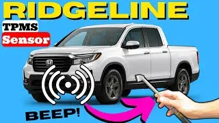 Honda Ridgeline Low Tire Pressure Beep When Filling Air TPMS System
