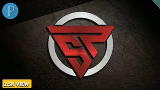 sp professional logo design tutorial pixellab logo tutorial [ vandy graphics ] SP Logo