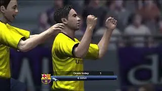 Pes 2009 Barselona  Fiorentina Çeyrek Final 1 Top Player