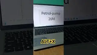 how to insert petrol pump ⛽ symbol shortcut key in word 
