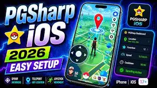 PGSharp for iOS Tutorial 2026 📱 How to Download & Install PGSharp on iPhone & iPad OFFICIAL Method