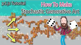 p5.js Tutorial - Stochastic Generative Art
